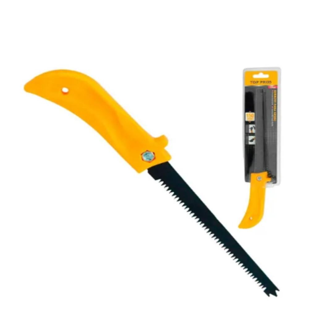 SERROTE MANUAL 29CM LAMINA ACO ANTIDERRAPANTE MULTIUSO GESSO DRYWALL MADEIRA JARDINAGEM