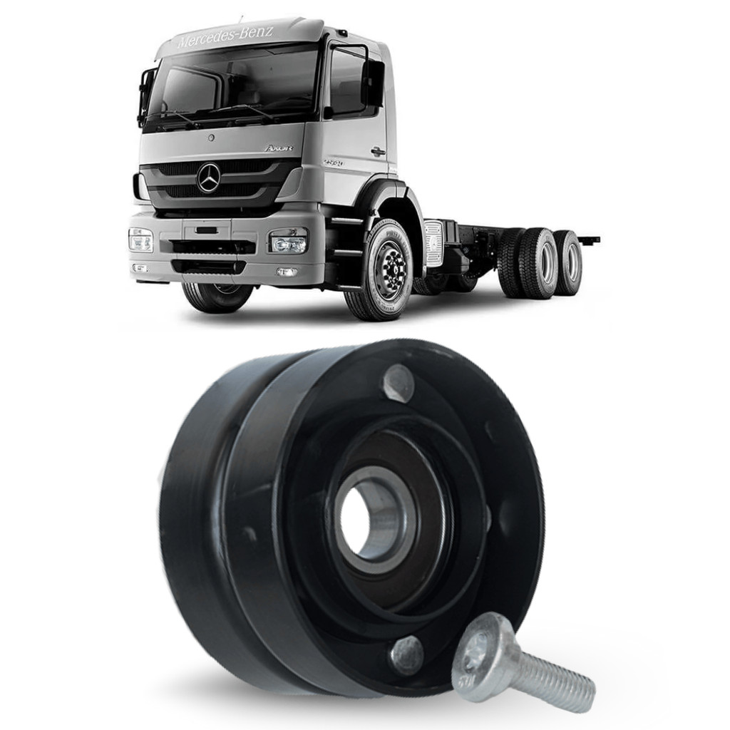 Polia Tensor do Alternador Mercedes-Benz Axor 2540 S 6x2 (Diesel) 2P Motor OM457 1997>2025 (30x78x42,1)