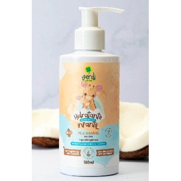 Loção Hidratante Probiótico (peles sensíveis de bebê) Dermatite Atópica Psoríase - VERDI