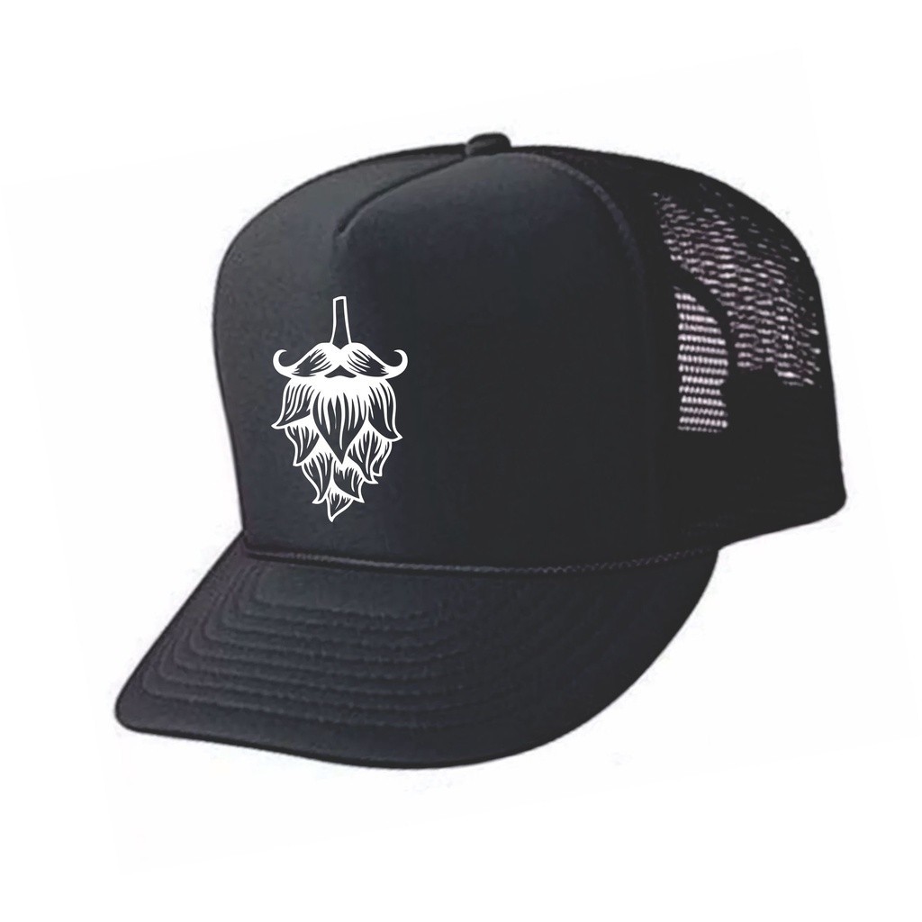 Boné Snapback Trucker Aba Curva LUPULO  cerveja artesanal R Distribuidora Rita Modas