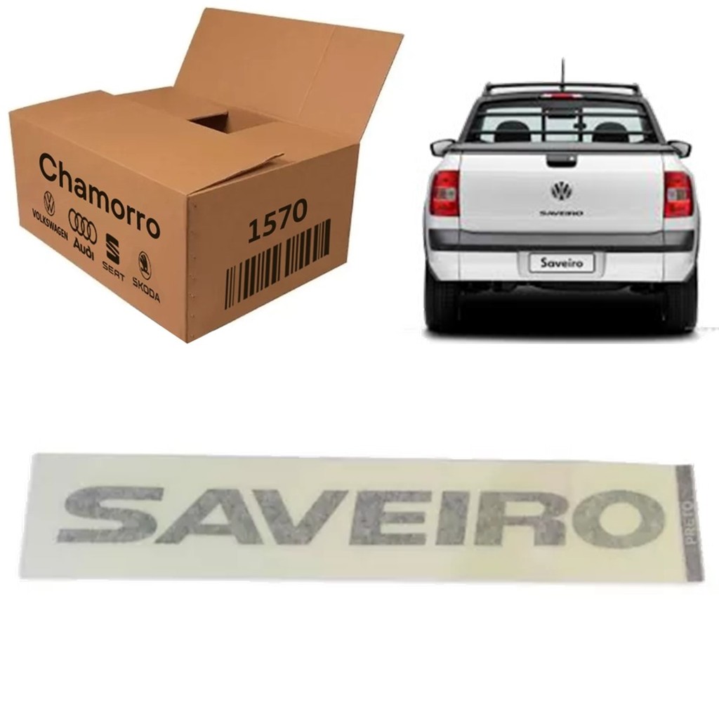 Adesivo Tampa Traseira Vw Original Saveiro G5 G6 G7 G8 5U7853415MY2