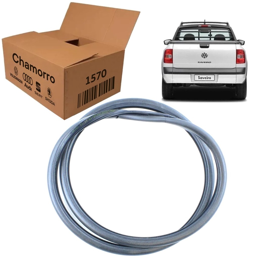 Borracha Vedação Janelinha Traseira Vw Original Saveiro G5 5U7845521