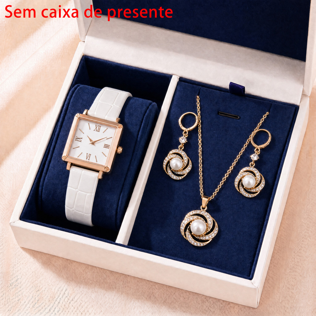 Conjunto de Relógio Feminino - Elegância Original