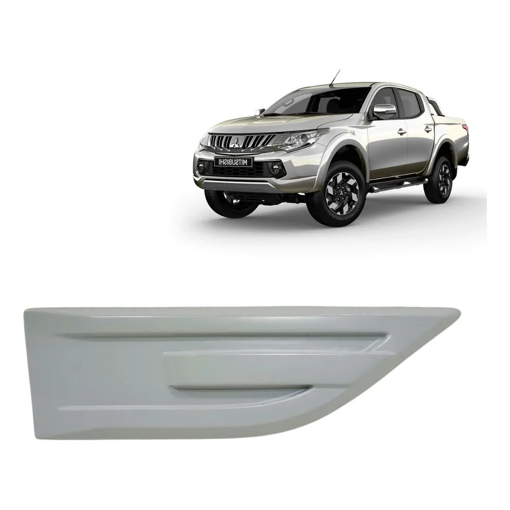 Moldura Paralama L/d L200 Triton Sport 19 A 21-ca511906 Bege