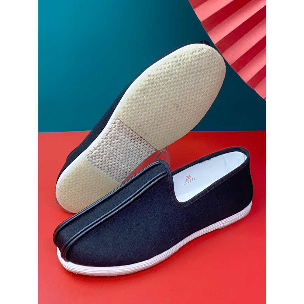 Bulongsheng velho pequim sapatos de pano masculino sapatos de pano sapatos casuais Melaleuca sola velho pequim sapatos d