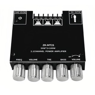 Placa Amplificadora Digital ZK-MT21 Para Canal Bluetooth 2.1 De Baixo Tom 5.0