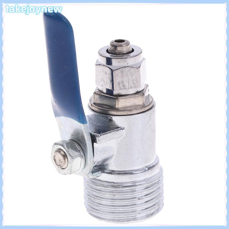 [takejoynewBR] 1/2'- 1/4 RO Filtro De Alimentação Adaptador De Água Válvula De Esfera Torneira Interruptor De Osmose Rev