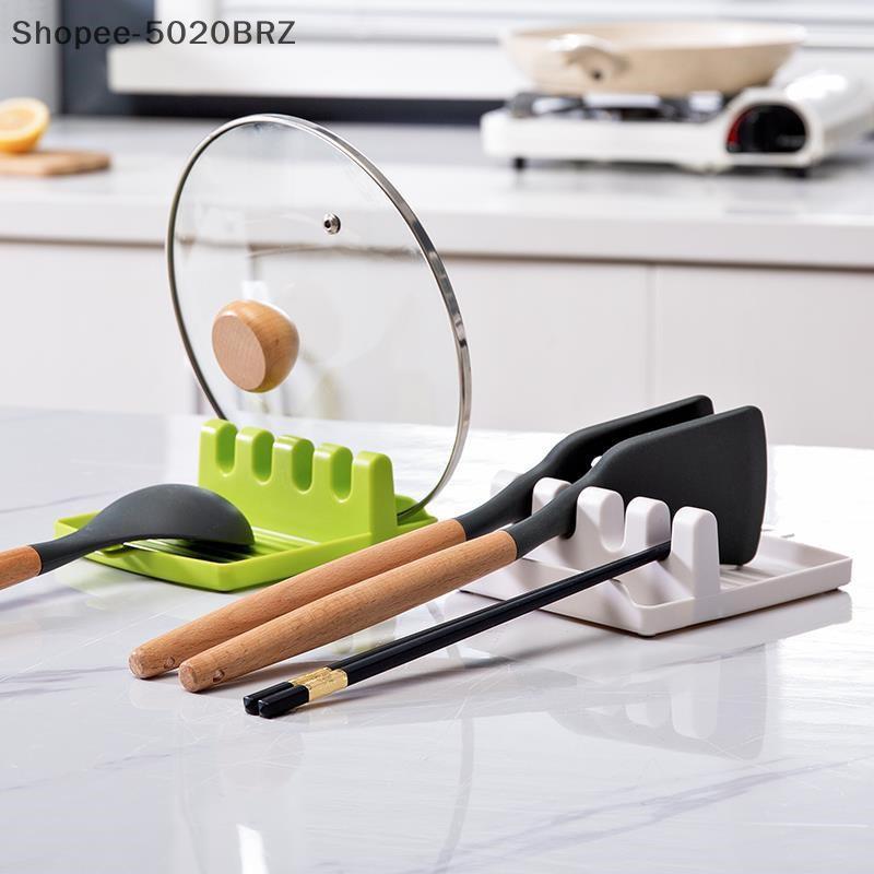 [THEBR] Porta-Colheres De Cozinha Tampa De Panela Ra Ferramenta Armazenamento De Talheres Colher Chopstis Suporte Espátu