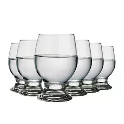 Conjunto de Copos Nadir 250ml Paulista Água Referência:7002 Embalagem com 6 Unidades