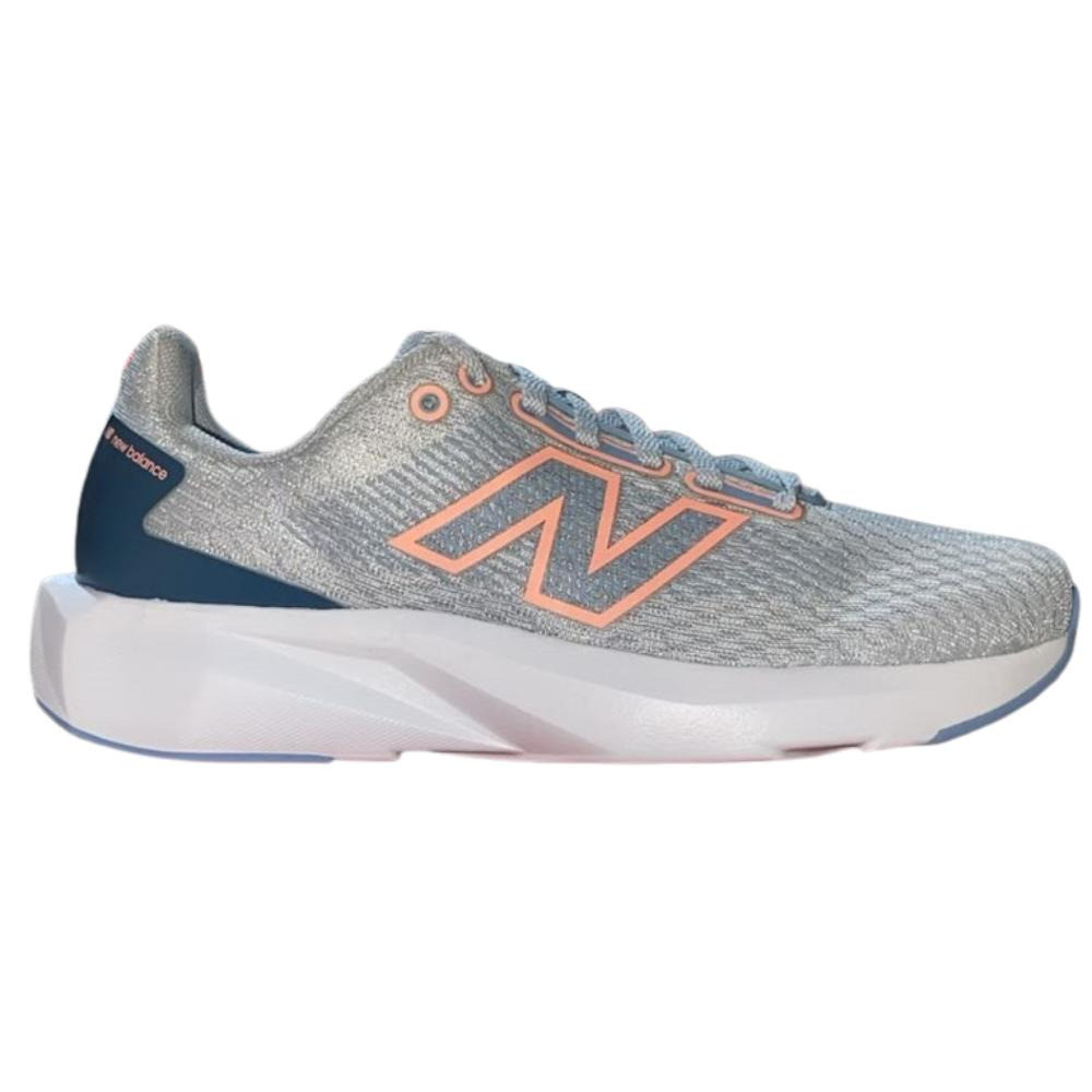 TENIS NEW BALANCE 413 V3 FEMININO-AZUL CLARO / CORAL