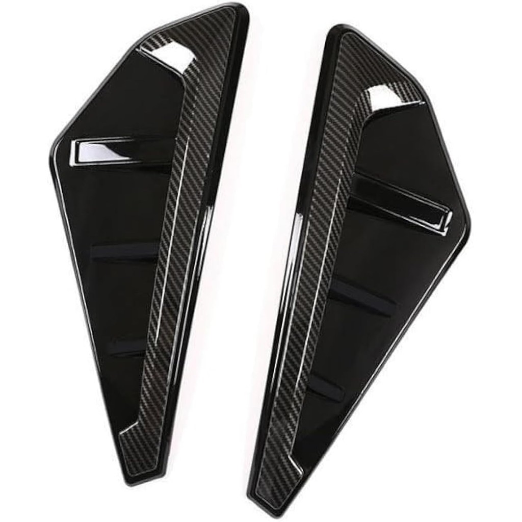 2 PCS Shark Gills Decoração Lateral Guarnição De Ventilação Do Pára-Lama , Marcador De Corpo Fender Air Wing Vent Trim C