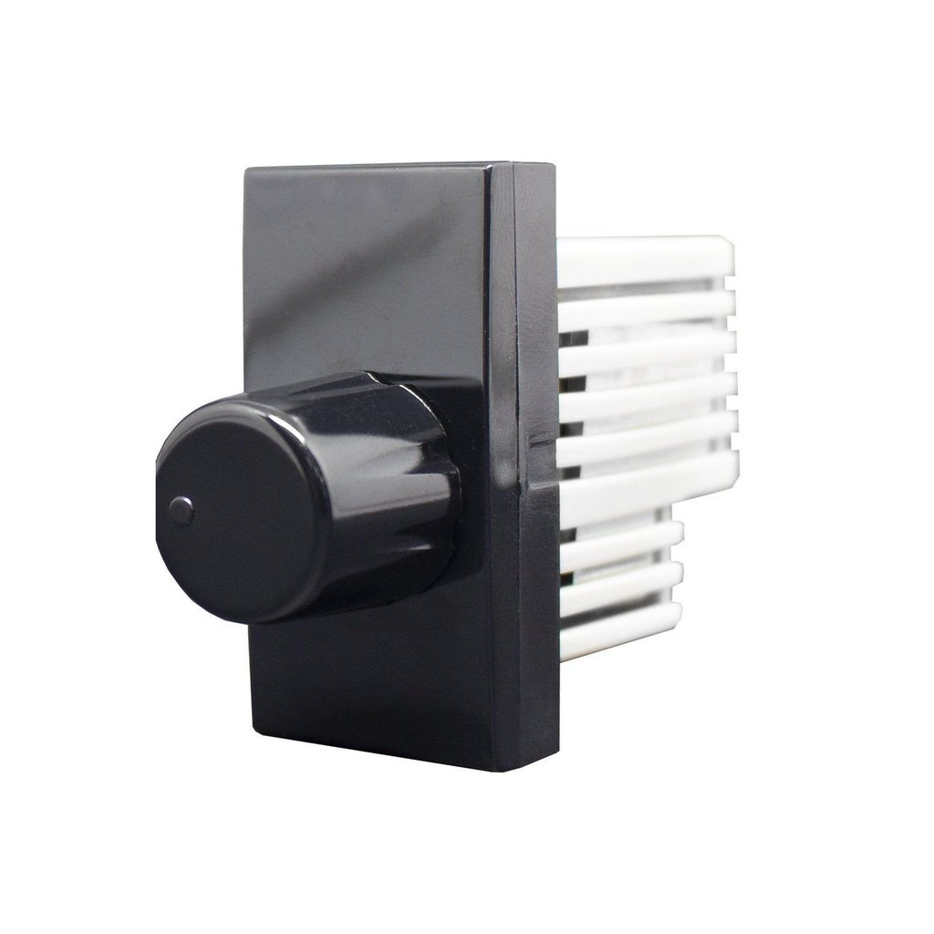 Dimmer Bivolt 1 Módulo Inova Pro Class Alumbra Black Piano