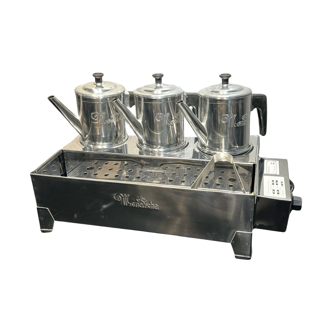 Esterilizador C/ 3 Bules 1,8L com Termostato EST3B Monarcha
