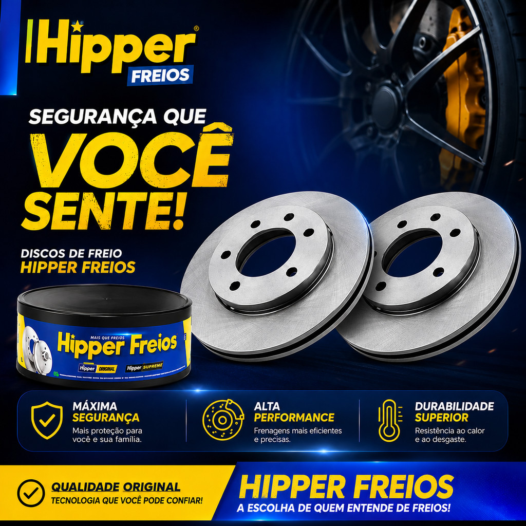 Par Disco Freio Ventilado Up 2014 A 2024 Hipper Freios