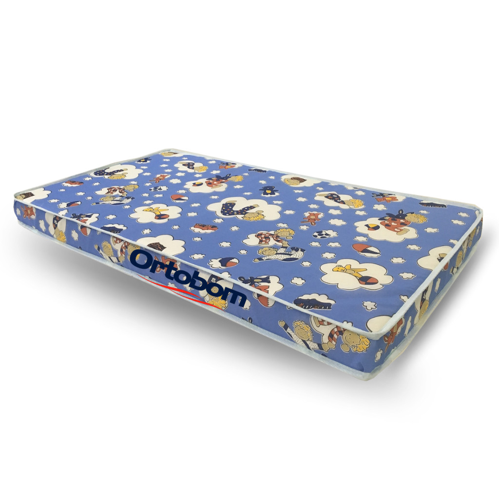 Colchão Baby Physical Conforto (10x60x130) Ortobom Cor Azul