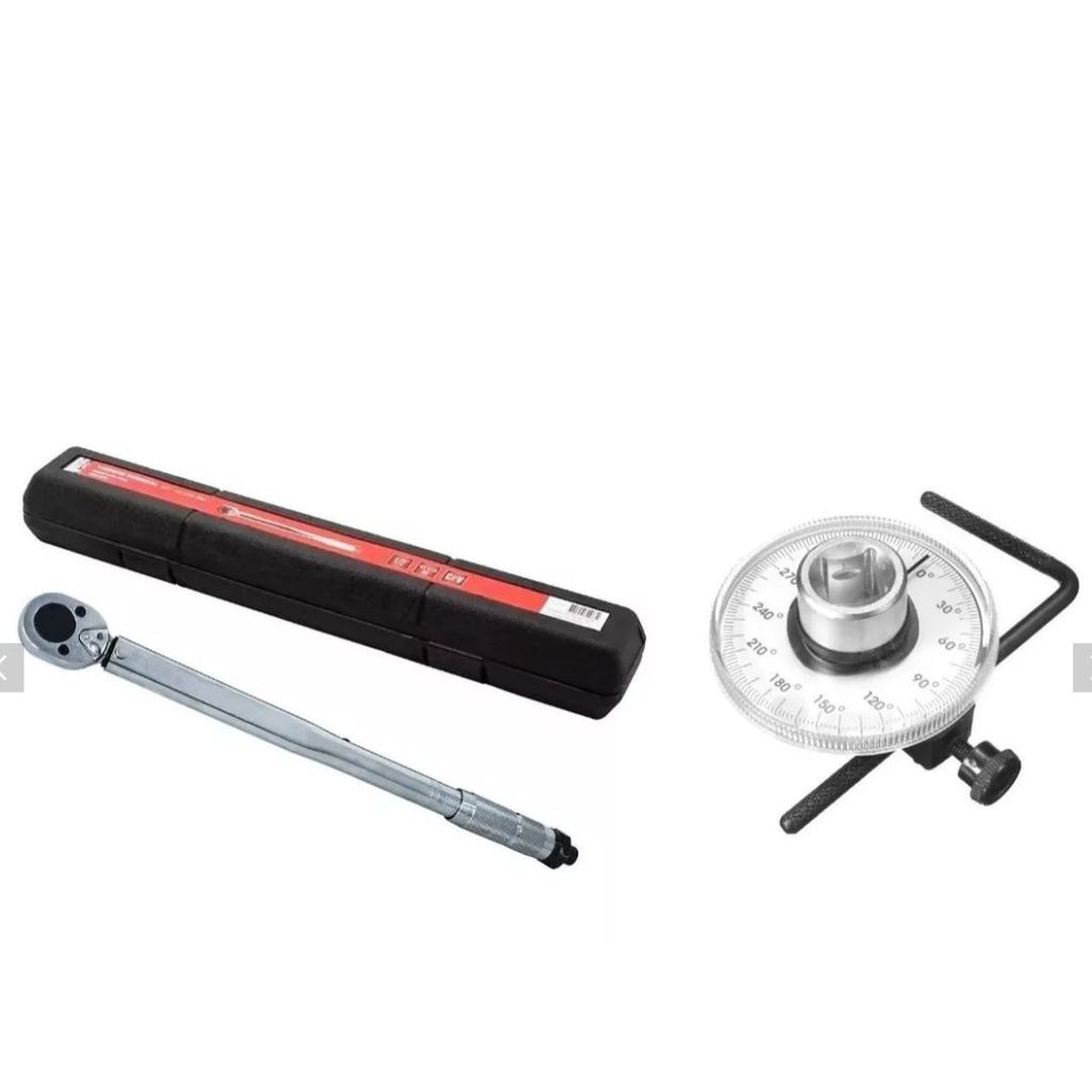 TORQUIMETRO ESTALO 1/2 POL 2.8 A 21KG + MEDIDOR DE GRAU