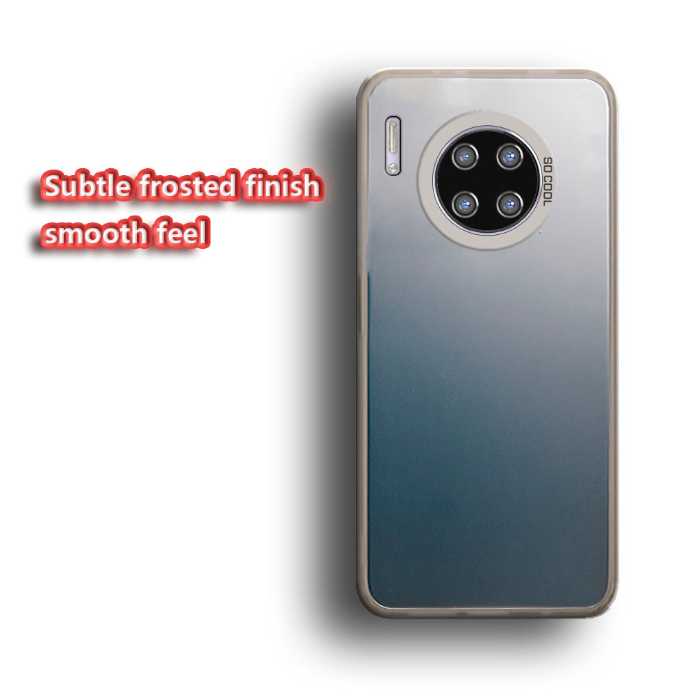 Para Huawei Mate 30 Pro 30E 4G 5G LIO-L09 L29 N29 AN00m TAS Slim Fit Capa De Silicone Macio Textura A Laser Antibacteria