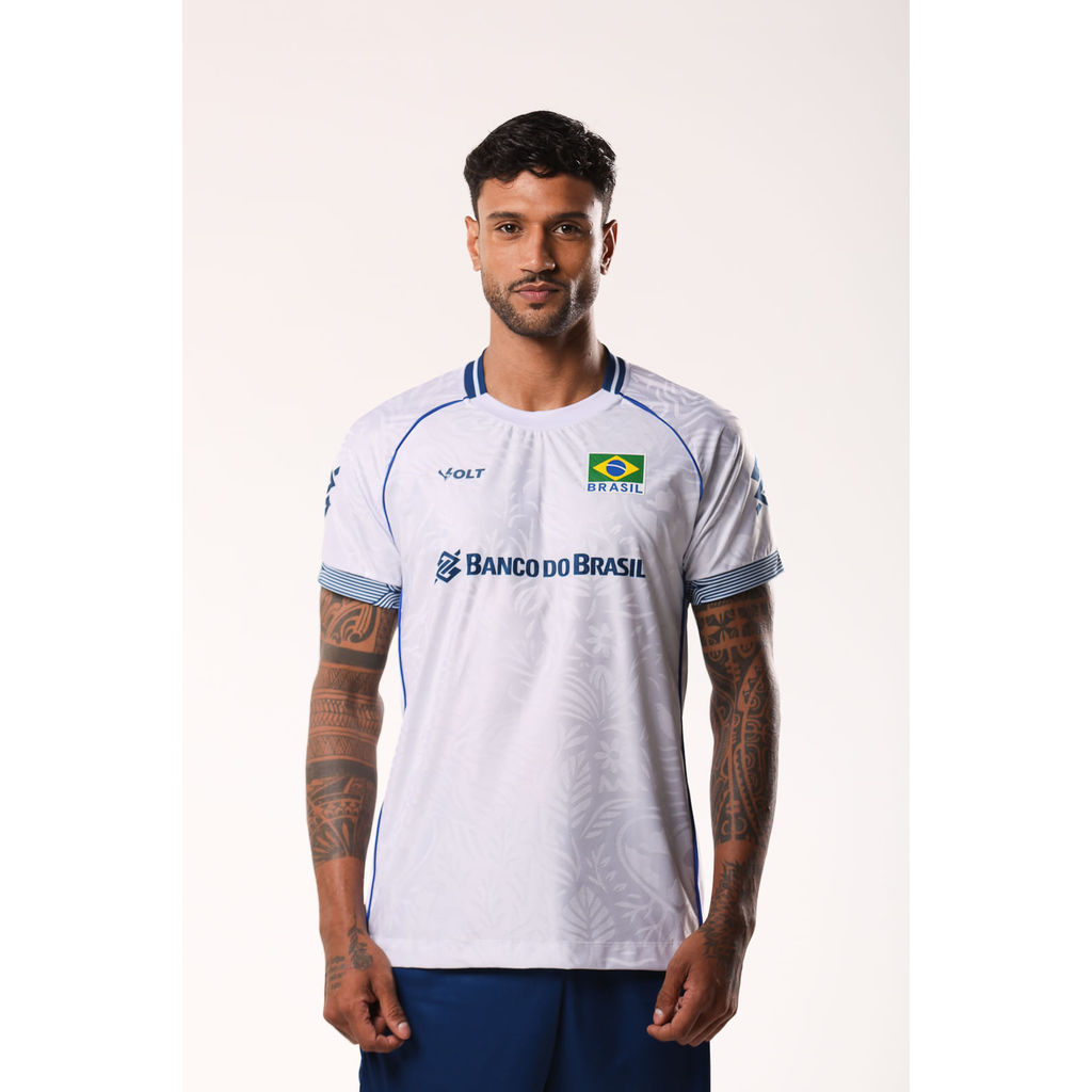 Camisa Jogo 3 2026 Vôlei Brasil Oficial Masculina Volt