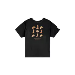 Blusa Juvenil Menina Ampla Rodeo Days Beats Preto