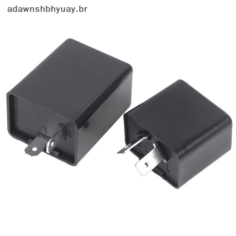 Adwnshbyuay Pisca-Relé Sinal De Volta DC 12V 48V 60V 2 Pinos Buzzer Bip Indicador Piscas Sinais De Luz BR