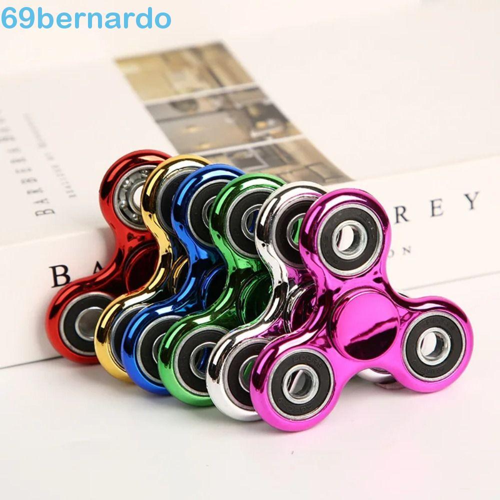 BERNARDO Hand Spinner , Giroscópio De Ponta Do Dedo Com Três Dedos E 4 Rolamentos , Brinquedo Interessante De Descompres