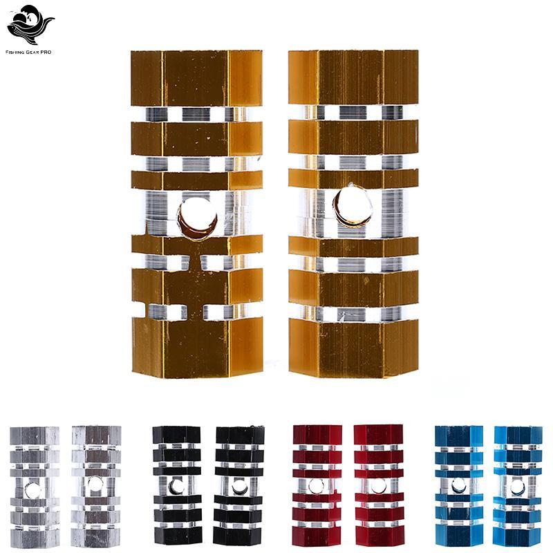 PFG 2 Pcs Pedais De Bicicleta Eixos De Liga De Alumínio Pedal BMX Stunt Foot Pegs FG