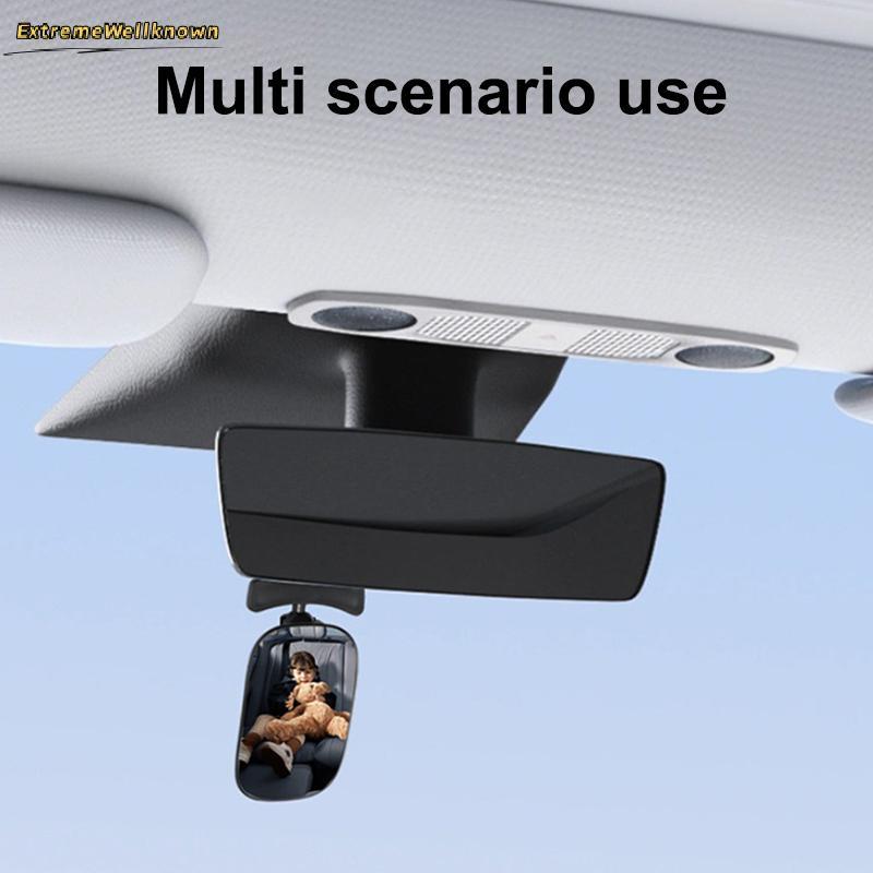 1 Pçs 360 Graus Ajustável Automotor Crianças Monitor De Segurança Carro Ponto Cego Espelho Retrovisor Do Ba Assento Bebê