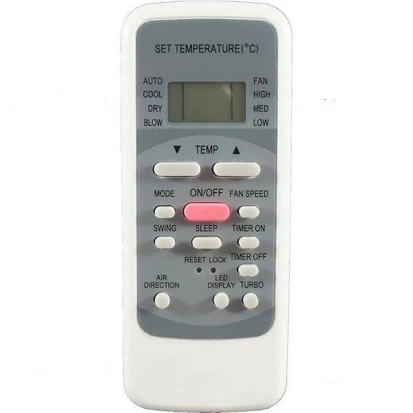 Controle Remoto Compatível com Ar Condicionado Electrolux Komeco Midea Elgin Eco Plus Ii R51m/e Piso Teto
