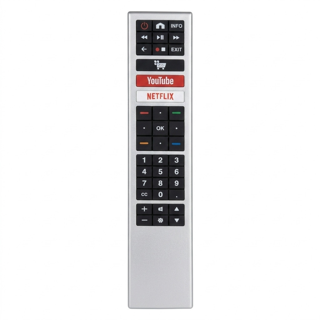 Controle Remoto Compatível com Tv Aoc Led Smart 4k Youtube Netflix