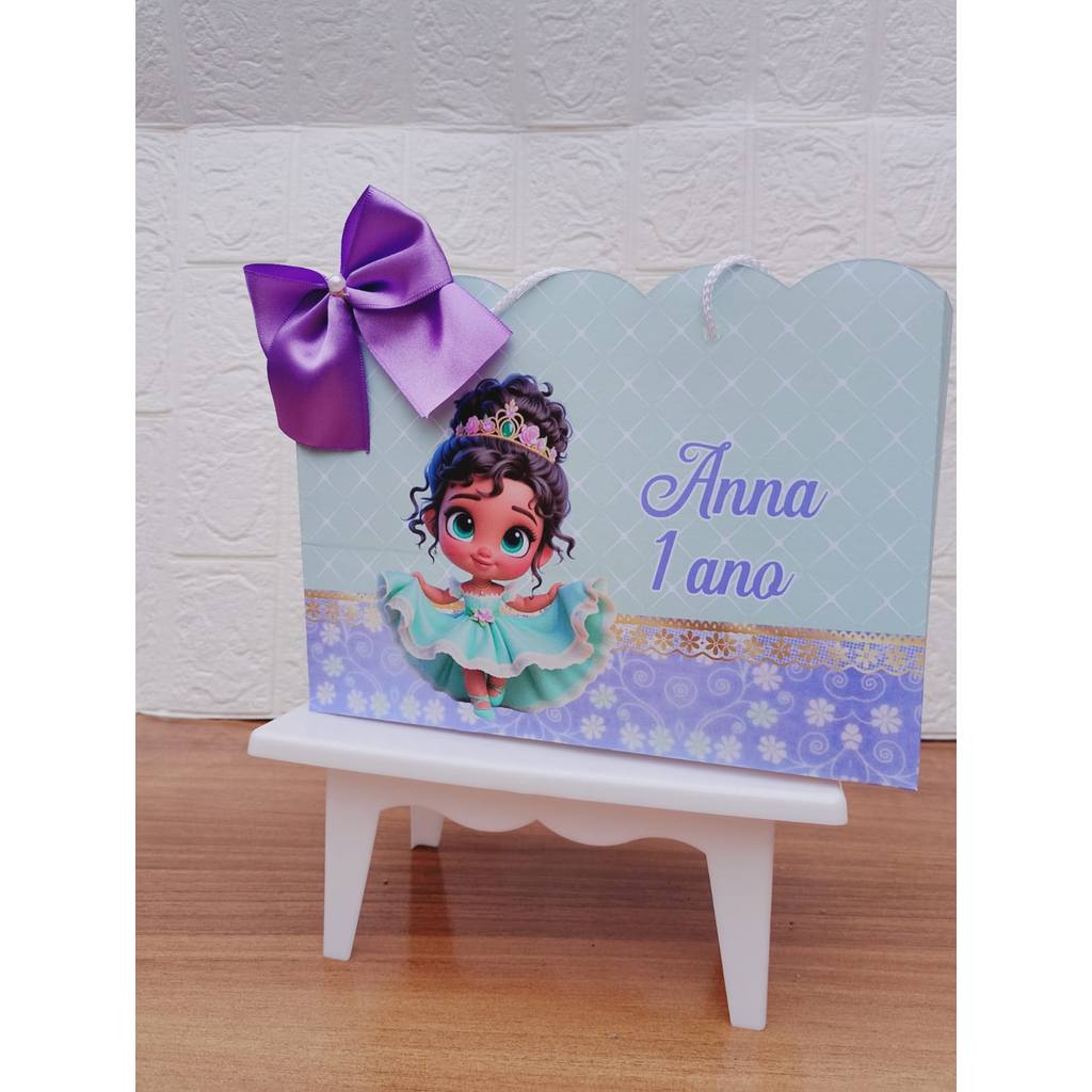 PEGUE E MONTE - Sacolinha Surpresa Personalizada  PRINCESA TIANA  PRINCESA E O SAPO BABY- Lembrancinha para festa