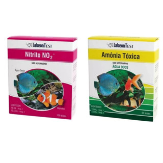 Kit Testes Amônia Tóxica Doce E Nitrito No2 Nh3 Aquaponia Aquario Lago Alcom ou induspharma em Oferta na Shopee