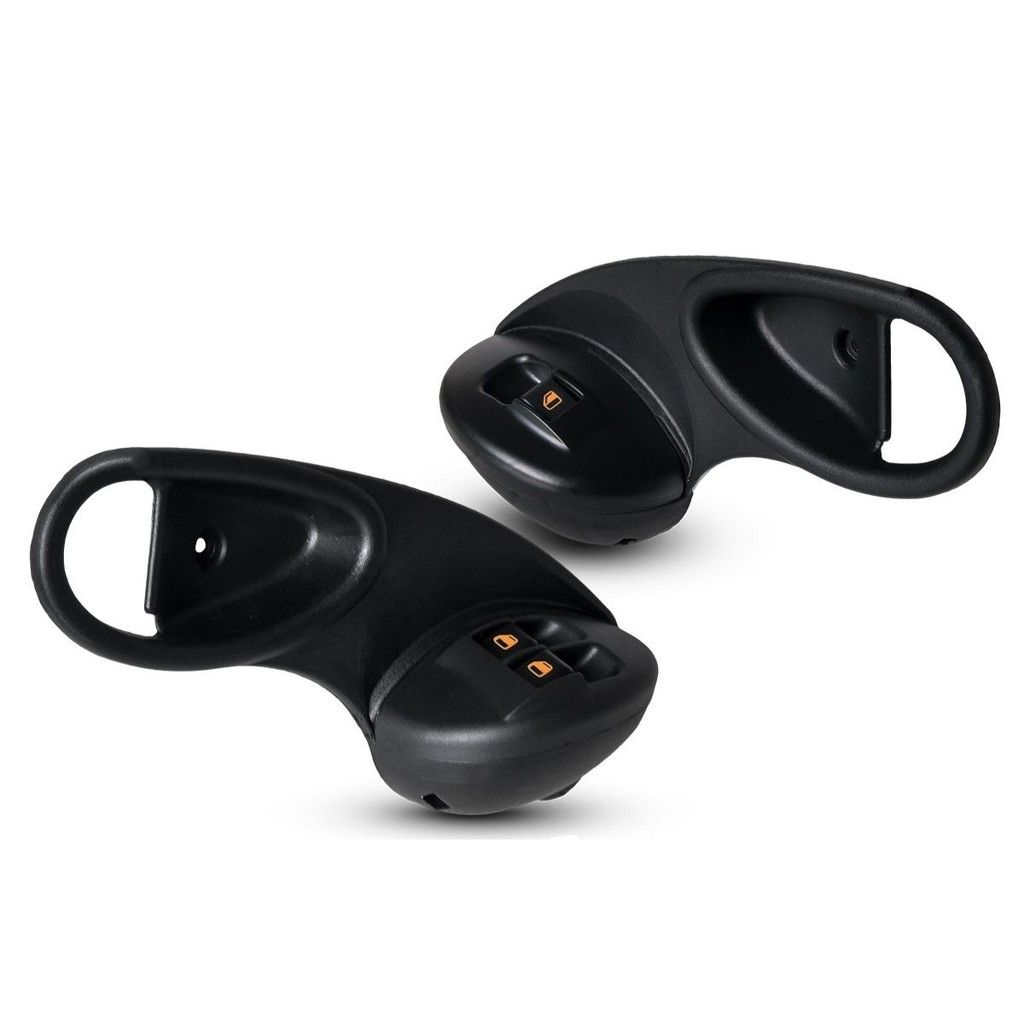 Conj Molduras Palio Young + Botões Interruptores Vidro Eletrico Palio Young Led Ambar