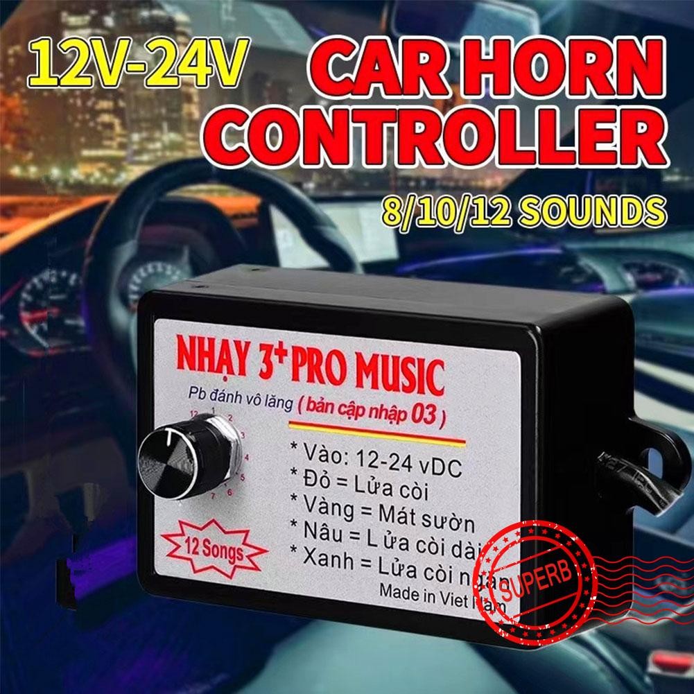 Controlador De Buzina De Tom 8/12 , Elegante , Botão De Metal , Design Ajustável , Níveis De Controle De Música Z8g8