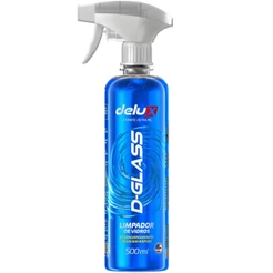 Limpador De Vidros D-glass 500ml Delux