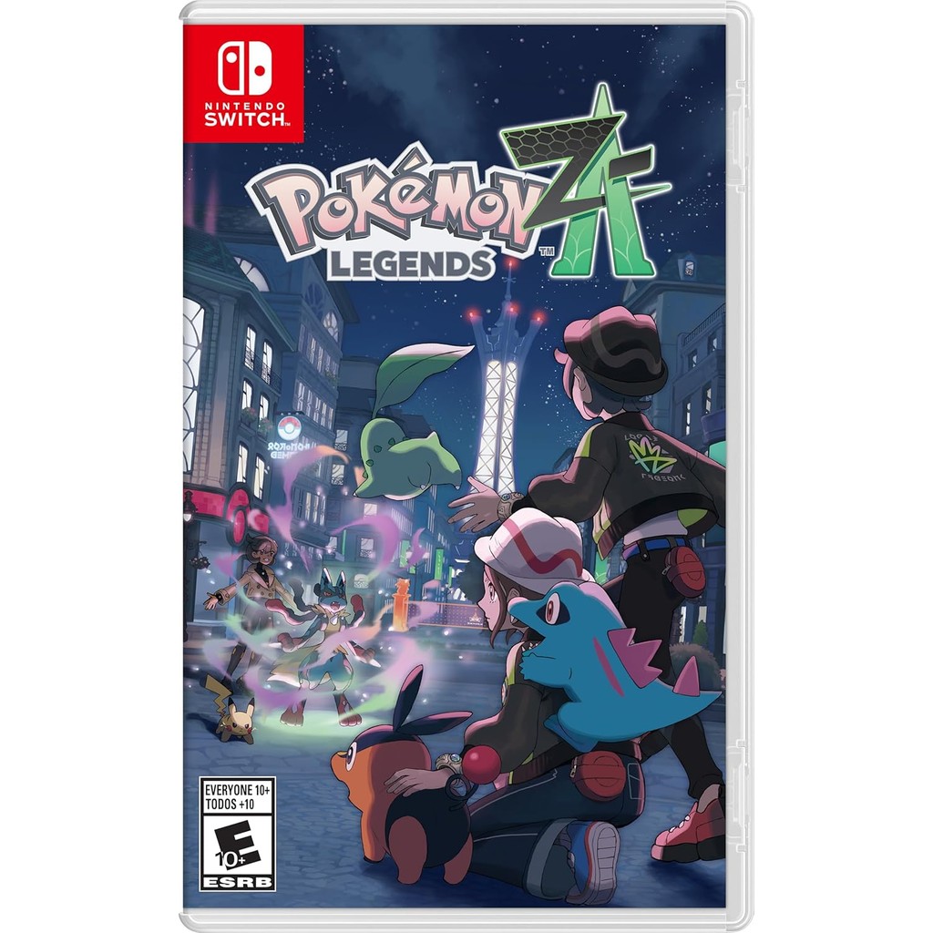 Pokemon Leyendas Z-A Switch Midia Fisica - Capa Latam em Oferta na Shopee
