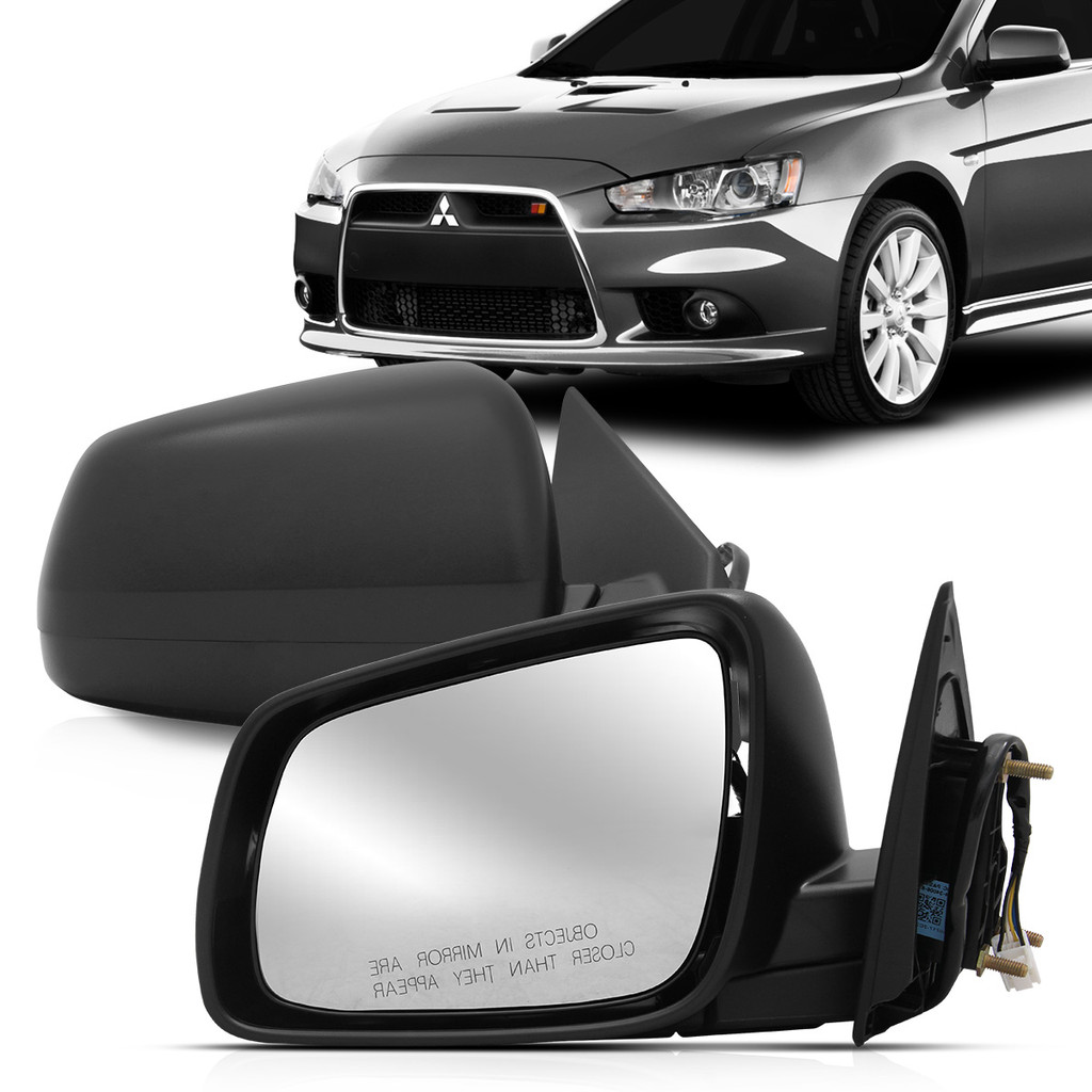 Par Retrovisor Externo Lancer 2009 2010 2011 2012 2013 2014 2015 2016 2017 2018 Eletrico