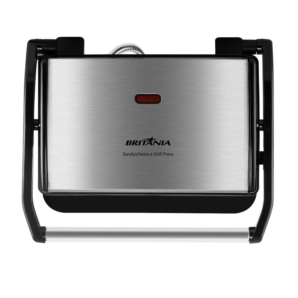 Grill Sanduicheira Britânia BGR27I Press 2 em 1 850W
