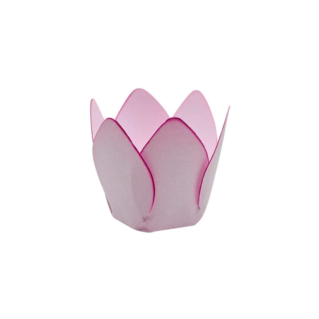 Forminha Para Doces Monaco Rosa Bebê 50Un