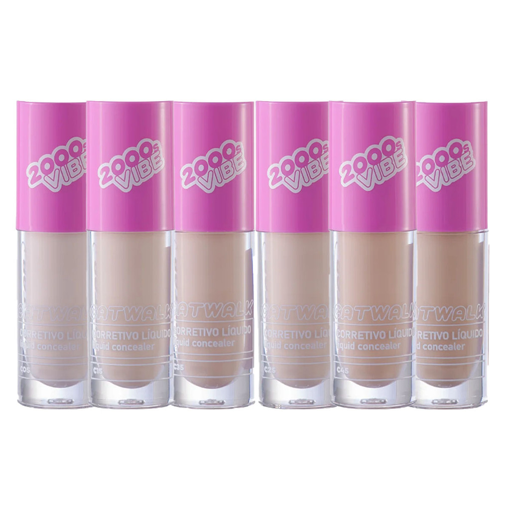 Corretivo Liquido Ruby Rose Catwalk Popstar Hbm603 em Oferta na Shopee