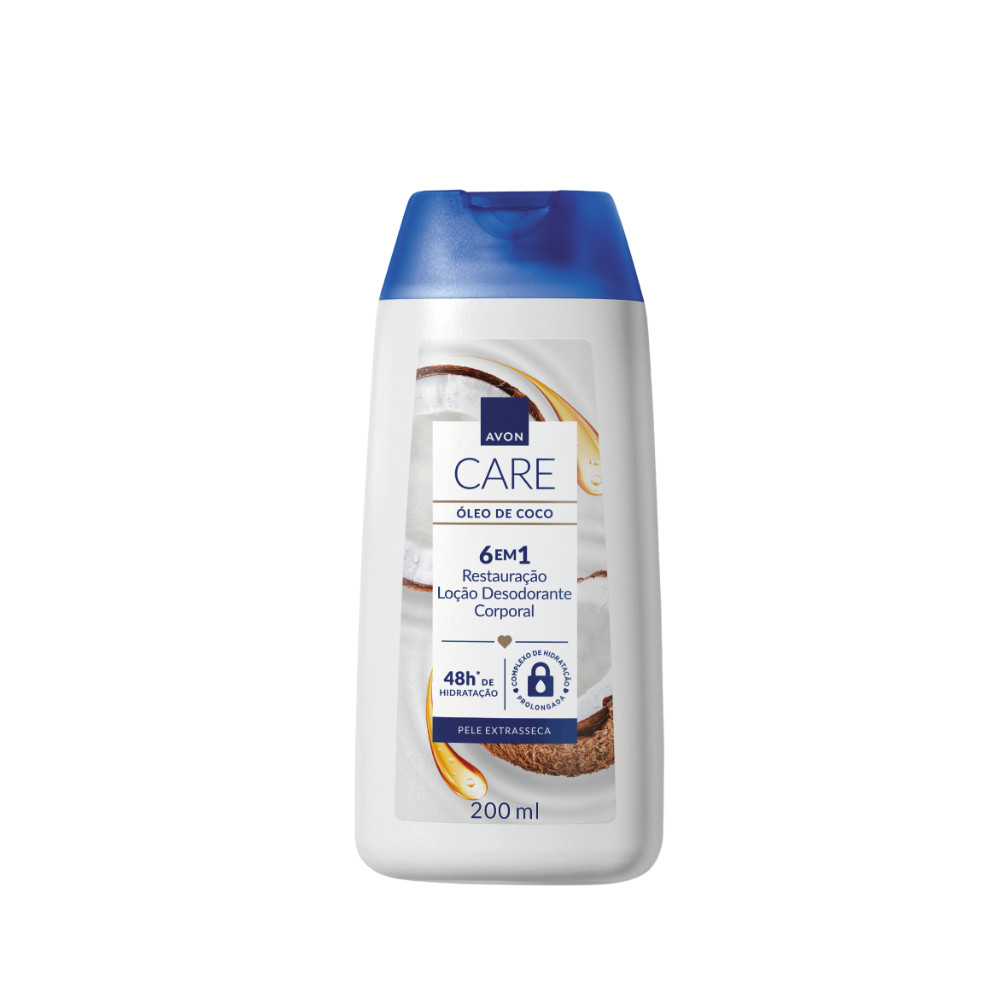 Hidratante Corporal Avon Care Óleo de Coco 200ml em Oferta na Shopee