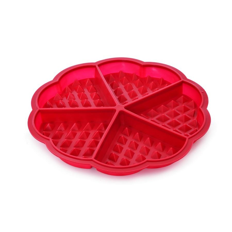Forma de Waffle Coração 17.5x1.4 com Silicone