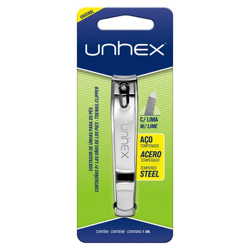 Cortador de Unhas para os Pés com Lima Unhex For Men em Oferta na Shopee