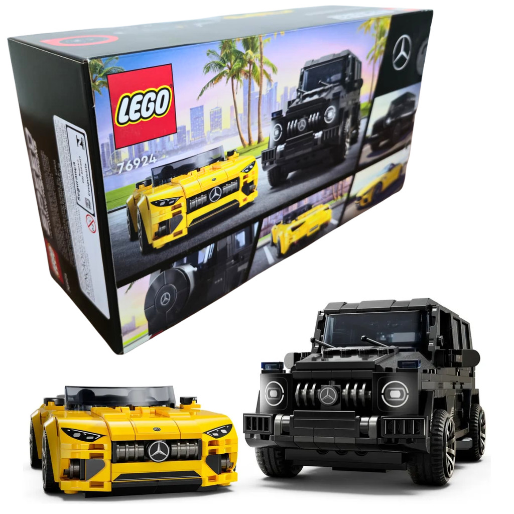 Lego Speed Champions Mercedes-AMG G63 e Mercedes-AMG SL63 76924