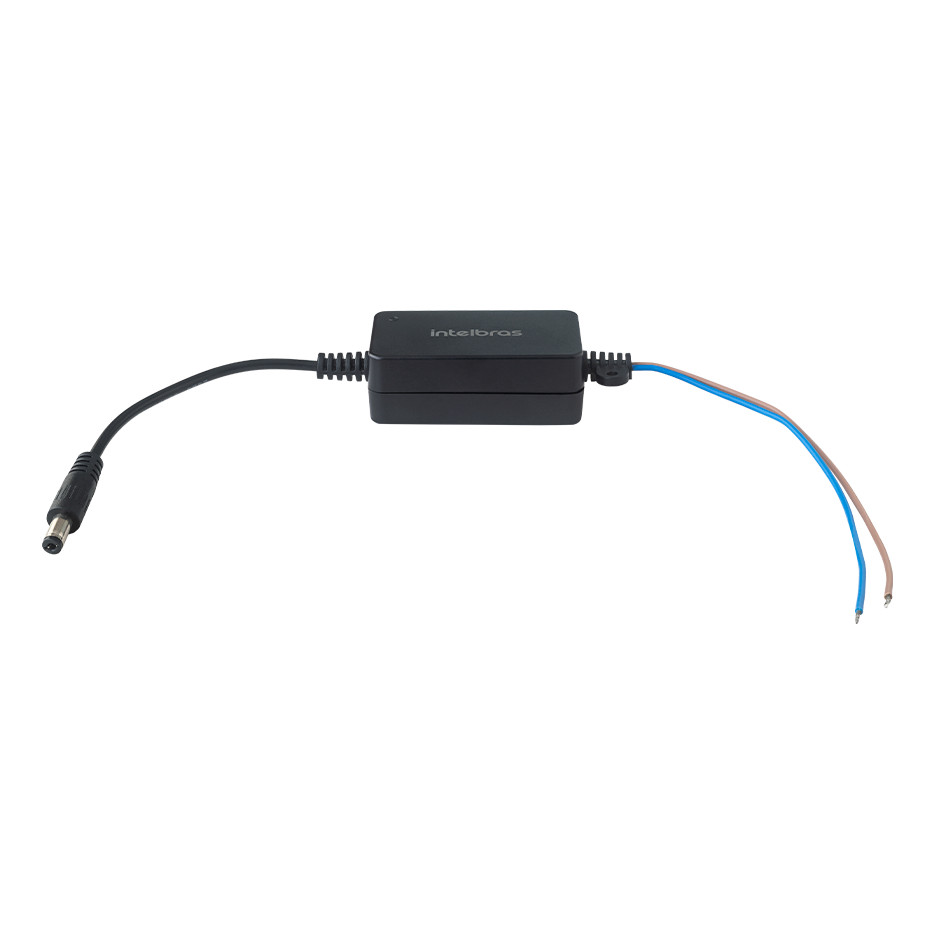 Fonte De Alimentação bivolt sem pino 12v 1a Ef 1201s - Intelbras