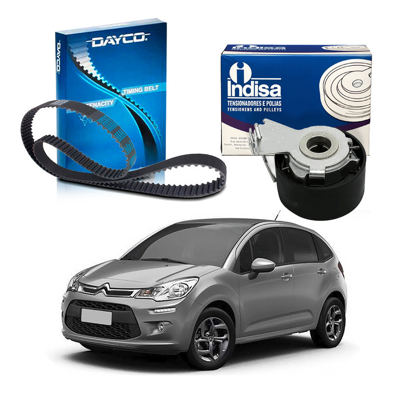 Kit Correia Dentada Tensor Citroën C3 1.5 8v 2012 A 2016