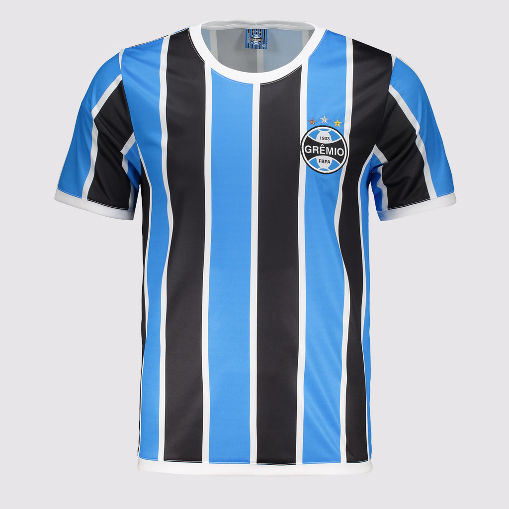 Camisa Grêmio Escudo Tricolor em Oferta na Shopee