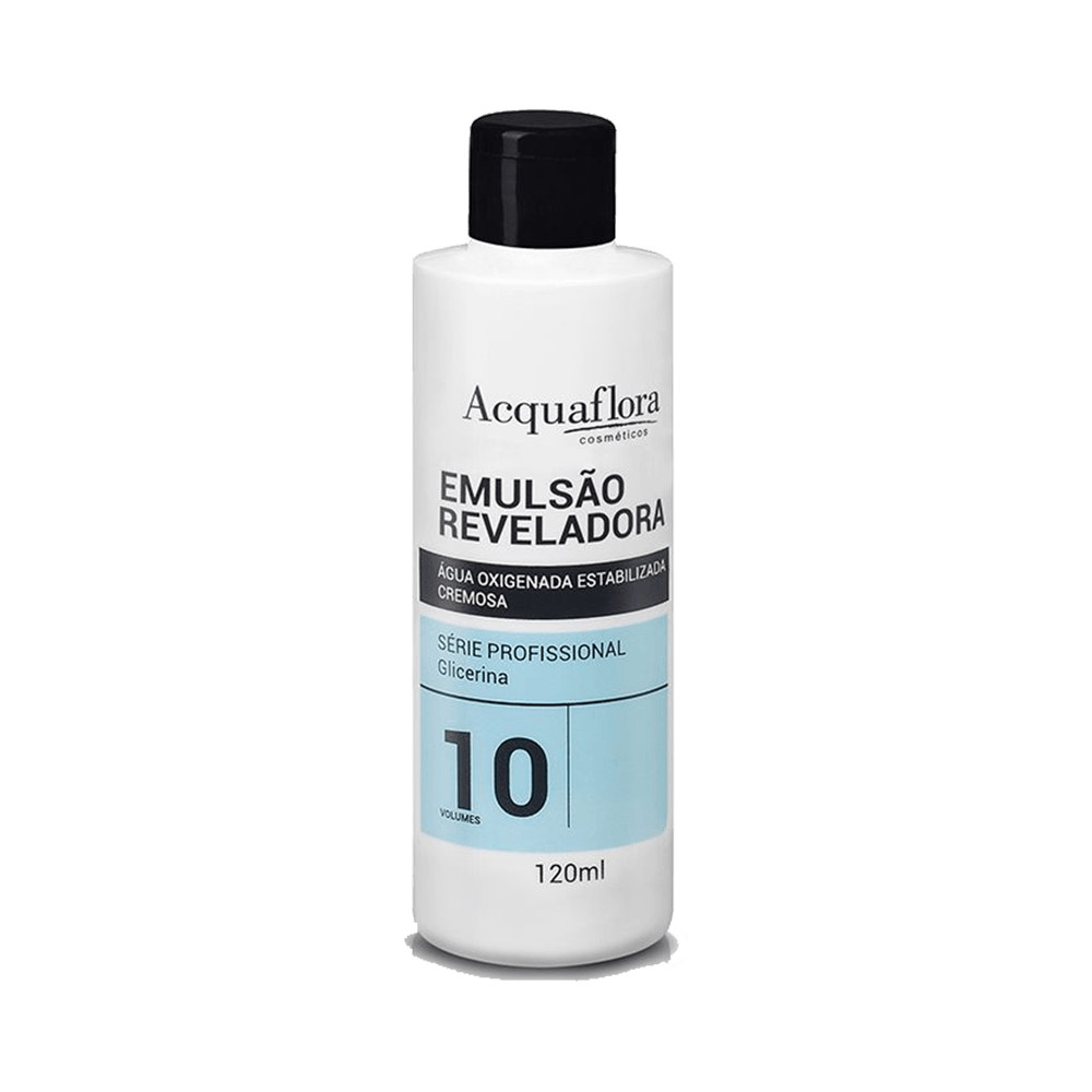Água Oxigenada Acquaflora 10 Volumes 120ml