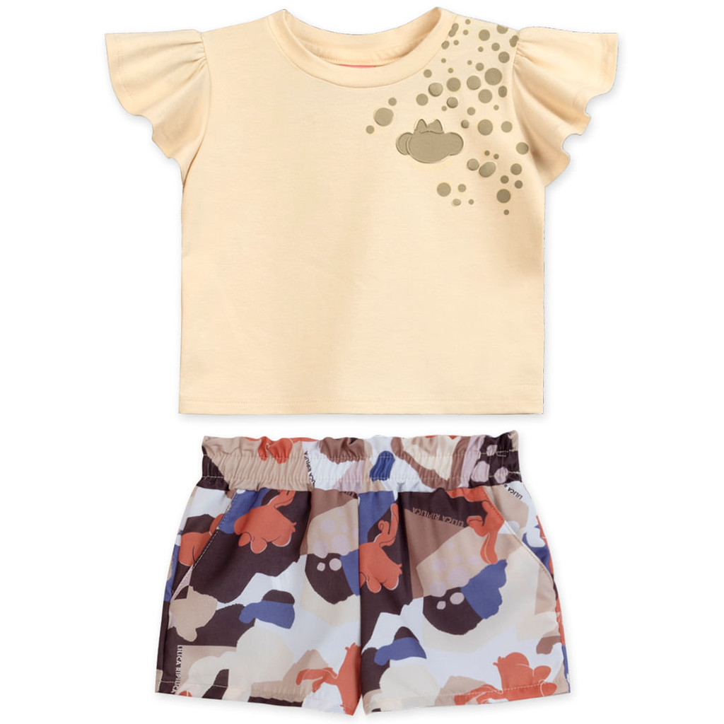 Conjunto Curto Bebê Feminino Lilica Ripilica em Oferta na Shopee