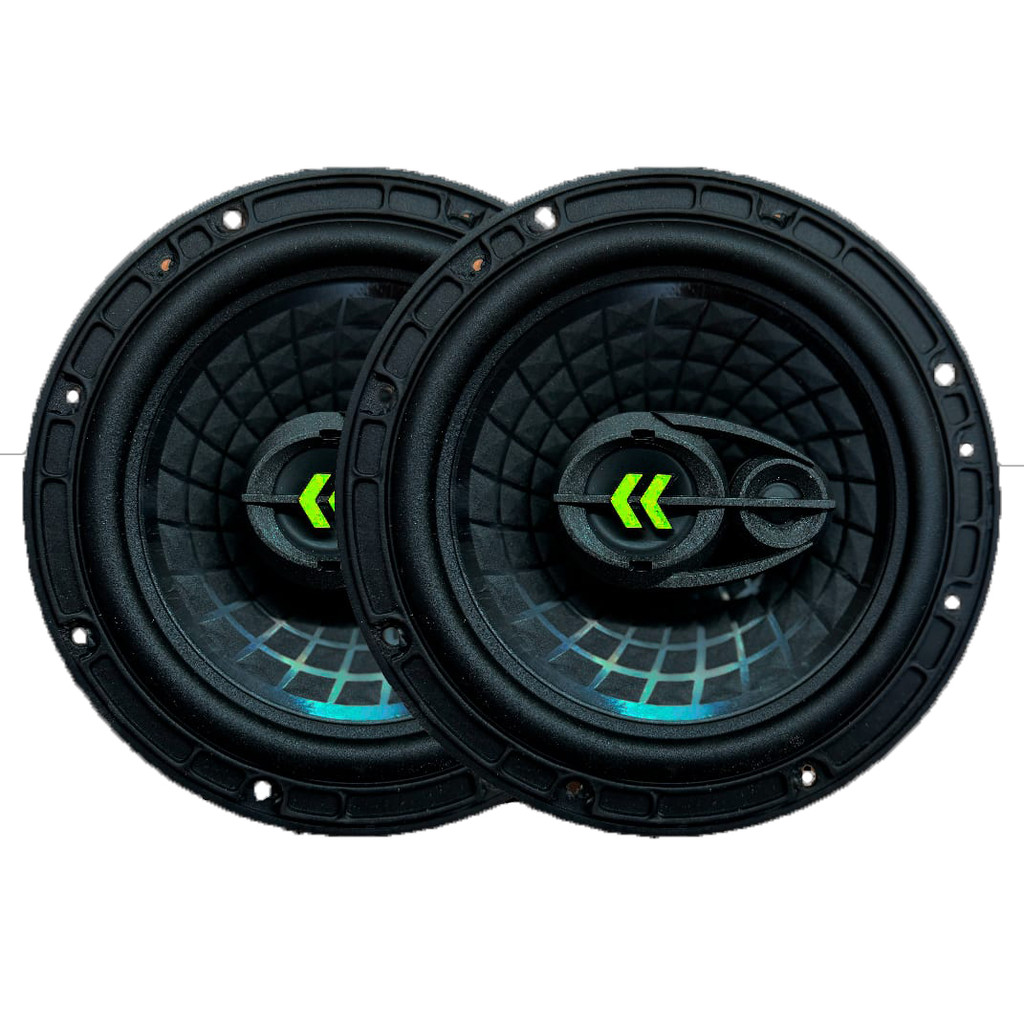 Par Auto Falante Triaxial Bravox 6 Polegadas revo 6 140wrms