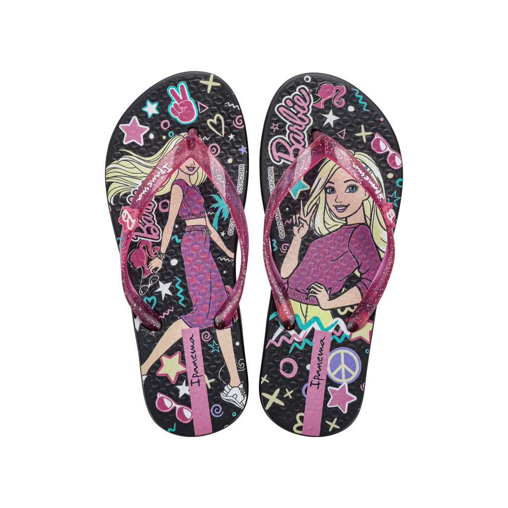 Chinelo Infantil Barbie Meu Encanto Ipanema Confortável para Meninas